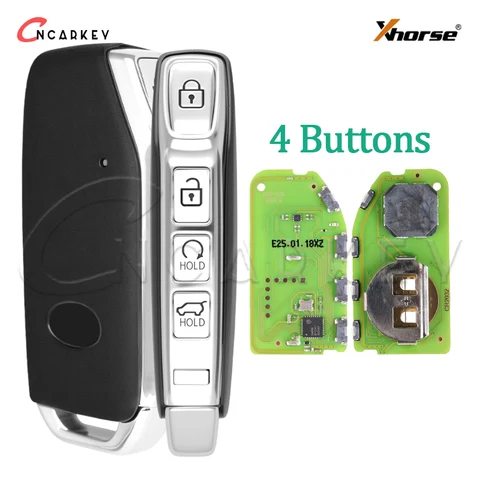 XZKA82EN Xhorse Global Smart Key подходит для Hyundai KIA K7 K5 Cerato Sportage Soul VVDI бесконтактный автомобильный пульт дистанционного управления без ключа 47 4A 8A чип