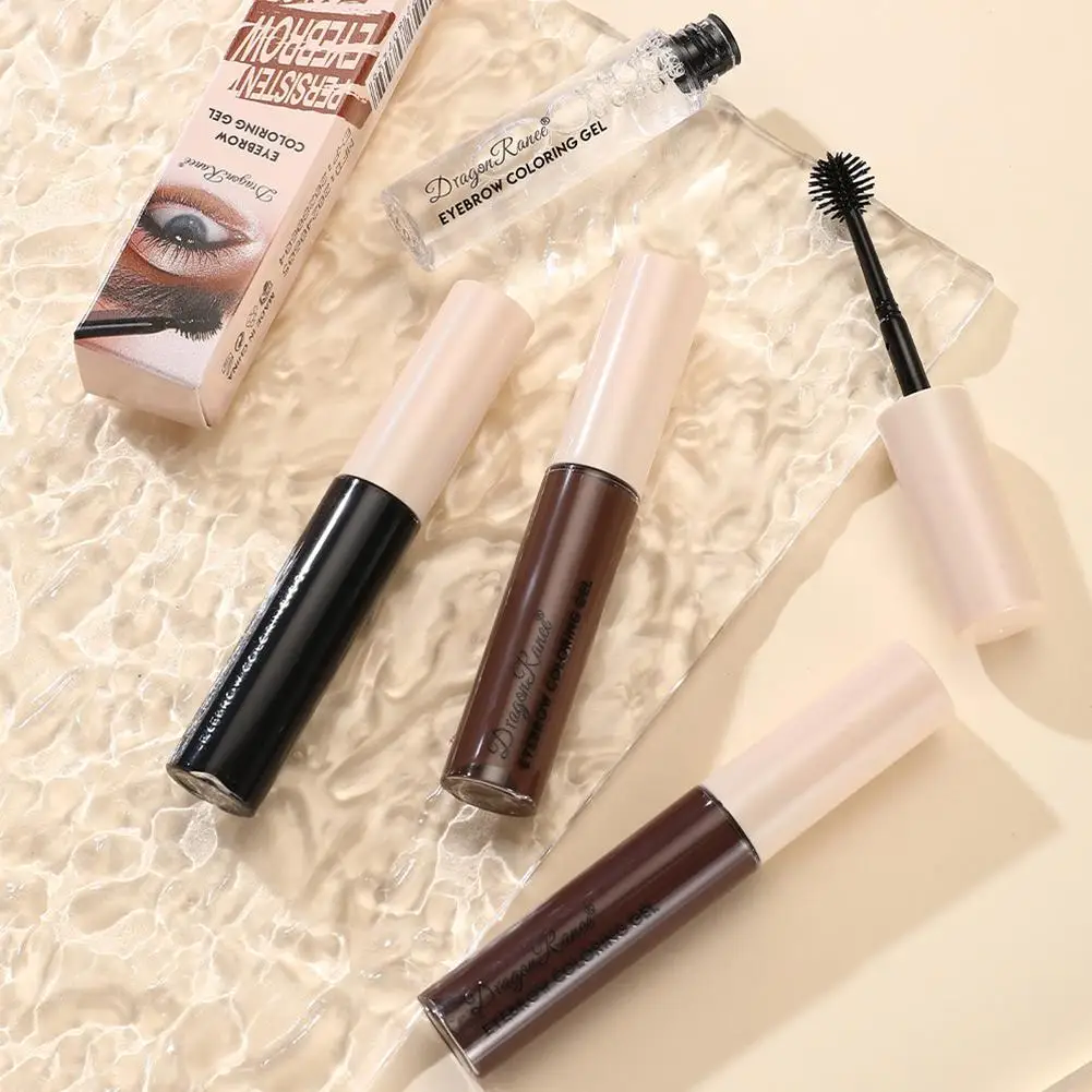 Fluffy Brush Waterproof 3D Eyebrow Styling Cream Quick-dry Makeup Eyebrow Dyeing Tinted Natural Wild Brow Raincoat Setting Gel