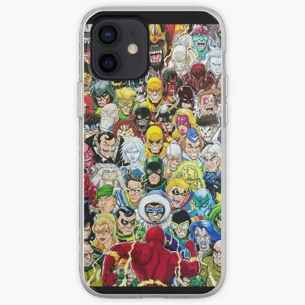 Flash Rogues Gallery Tshirt Iphone Tough  Phone Case Customizable for iPhone X XS XR Max 6 6S 7 8 Plus 11 12 13 14 Pro Max Mini