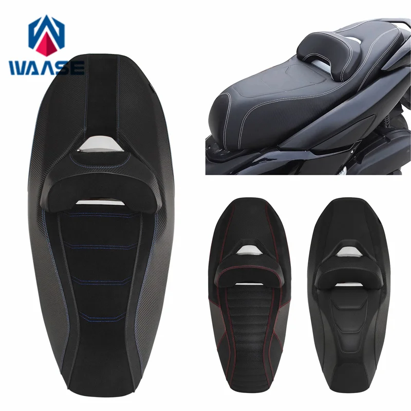 waase For Honda Forza 350 NSS350 2020 2021 2022 2023 Complete Integrated Seat Front Driver and Rear Passenger Cushion Pads