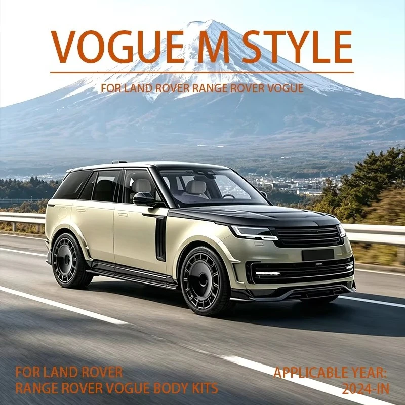 Exterior Body Kit M Style Body Kit  for Range Rover vogue Front Lip Rear Diffuser Hood Side Skirts Car Auto Accessories Body Kit
