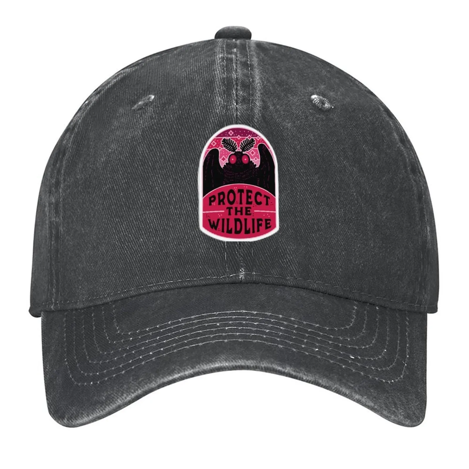 

Moth Man Protect the Wildlife Baseball Cap Anime Golf Hat Custom Cap derby hat Men Women's