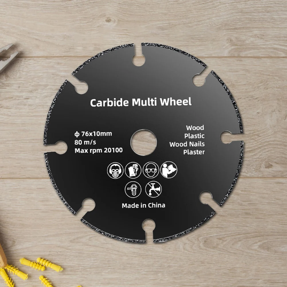 

76 мм/2,99 дюйма, отрезной круг из металла и нержавеющей стали, отрезной диск, арматурный шлифовальный диск из нержавеющей стали для угловой шлифовальной машины