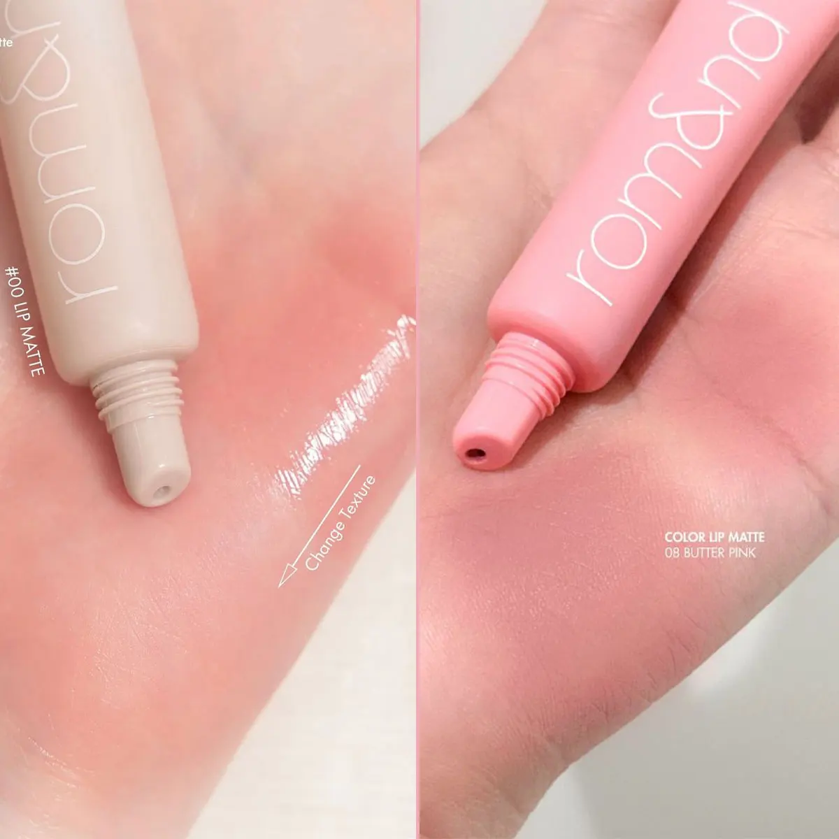 rom&nd COLOR LIP MATTE, similar a las mejillas, ligero, sin secado, blanqueamiento de líneas de labios, aplicación rápida, estacional, K-Beauty, maquillaje coreano