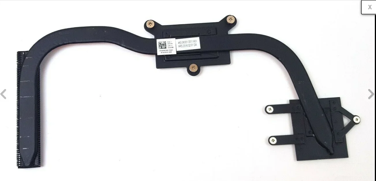 

ПОДЛИННЫЙ РАДИАТОР ДЛЯ DELL LATITUDE 3470 K9T4M 0K9T4M
