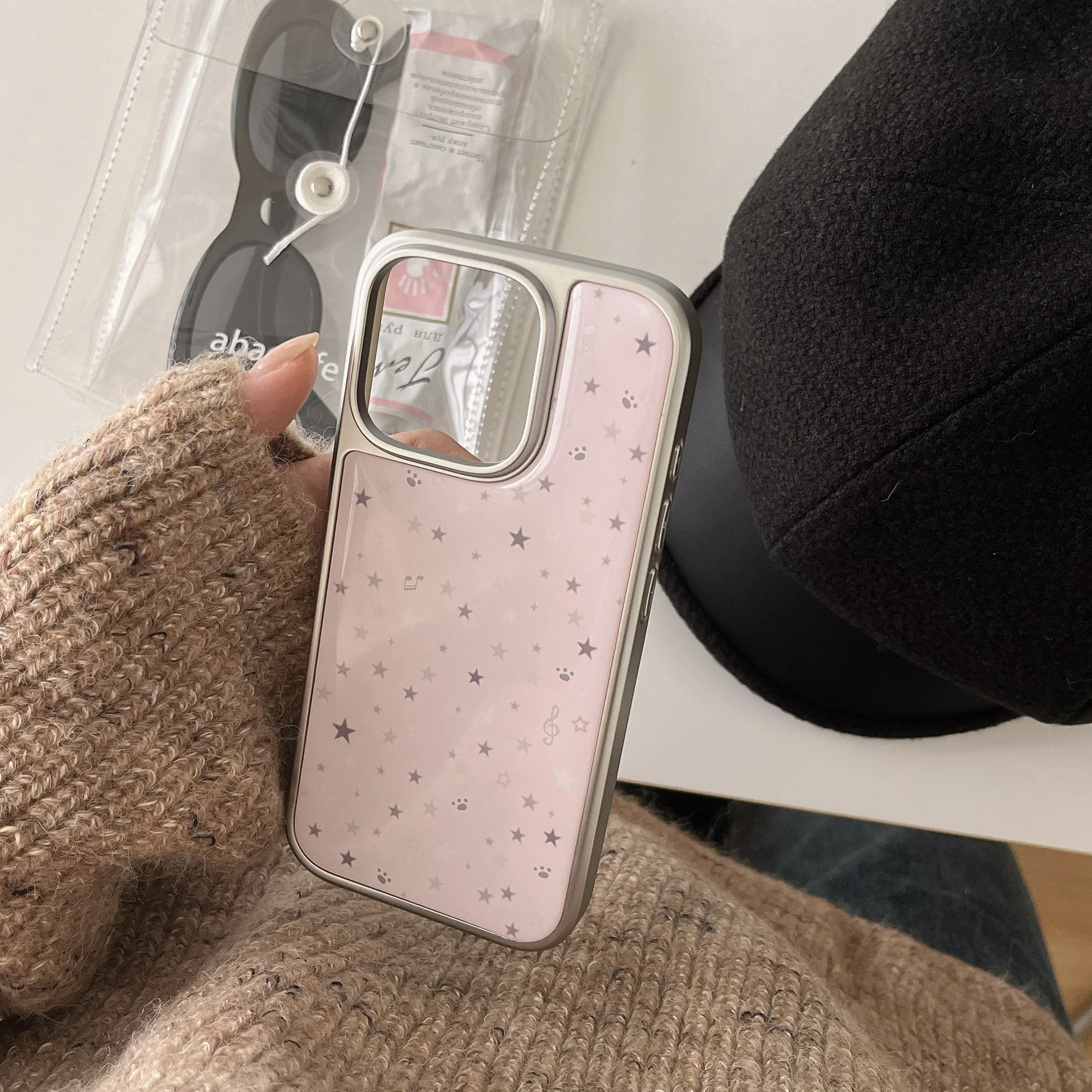 Cute Little Star phone case New pink for iPhone 17 17Pro 17Promax 16 16pro 16Promax 15 15pro 15Promax 14 14pro 14Promax 13