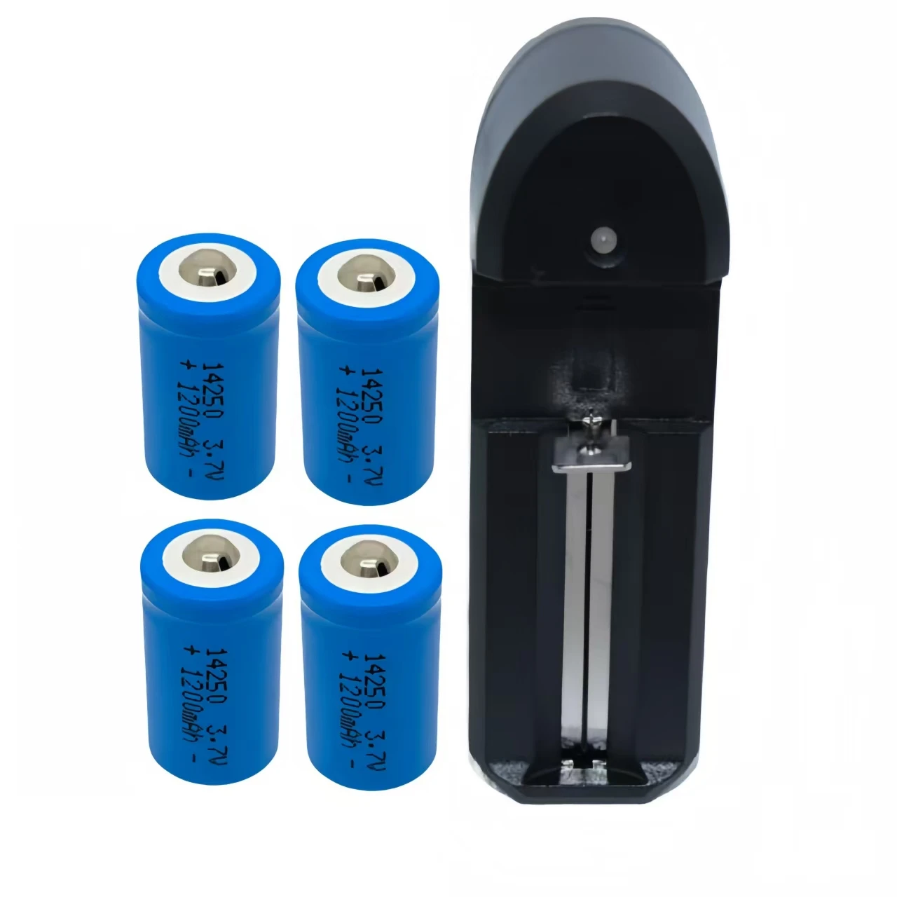 14250 Rechargeable Lithium Battery LS14250 ER14250H 1/2-R6 1/2 AA 1200mAh 3.7V Rechargeable ER14250 Lithium Battery