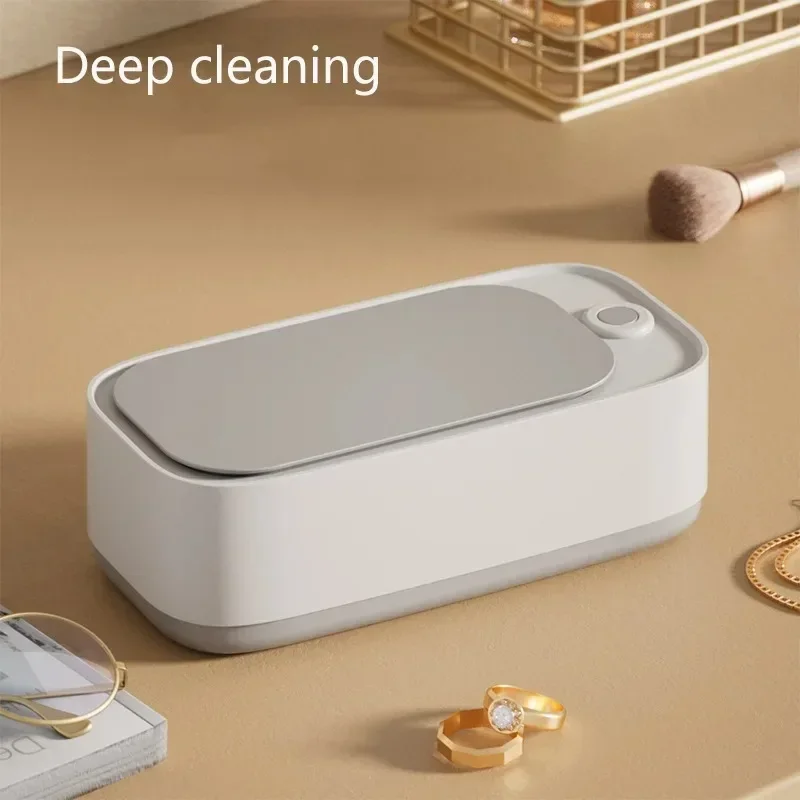 Portable USB Rechargeable Home Deep Cleaning Tool - Multi-Function Battery Operated Cleaner with High Frequency Vibration