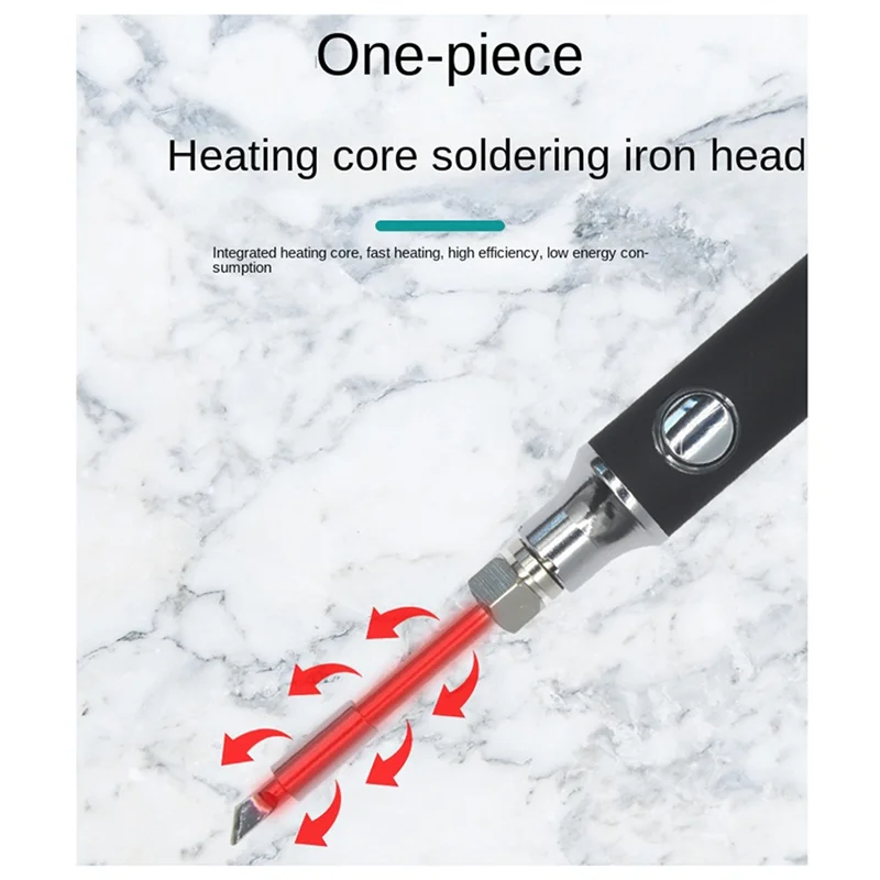 

AB15-Wireless Mini USB Soldering Iron Set 5V Portable 8W Soldering Pen Home Repair Tools