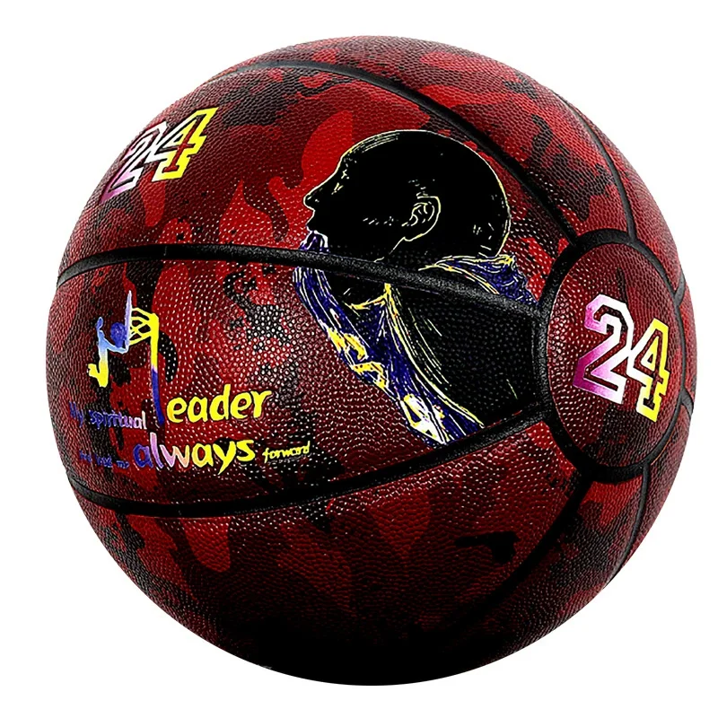 高品質サイズ 7 PU 素材画像バスケットボール屋内および屋外レザーゲームトレーニングマッチバスケットボール男性ユース木綿