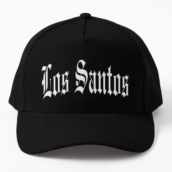 Czapka z daszkiem Los Santos Casual chłopięca Snapback słońce męskie w czarna porządna kolorze z nadrukiem Czapka Czapka damska Casquette