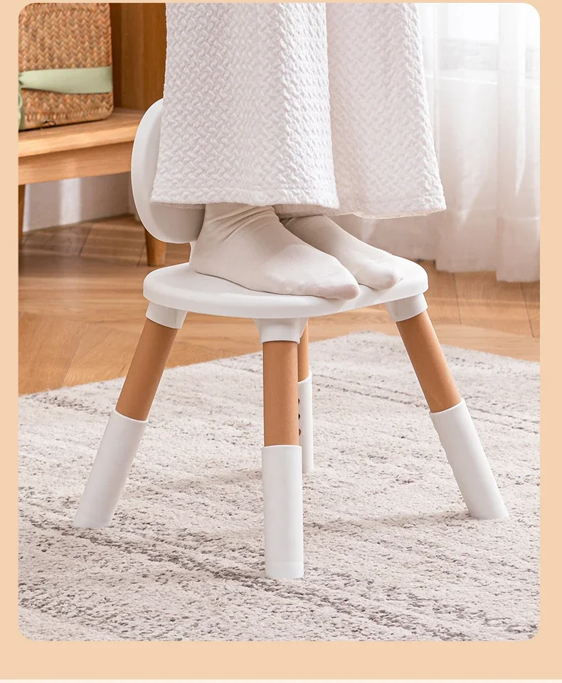 الجملة مخصص الخشب الصلب قابل للتعديل طاولة الدراسة الخشبية وكرسي مجموعة للأطفال #5