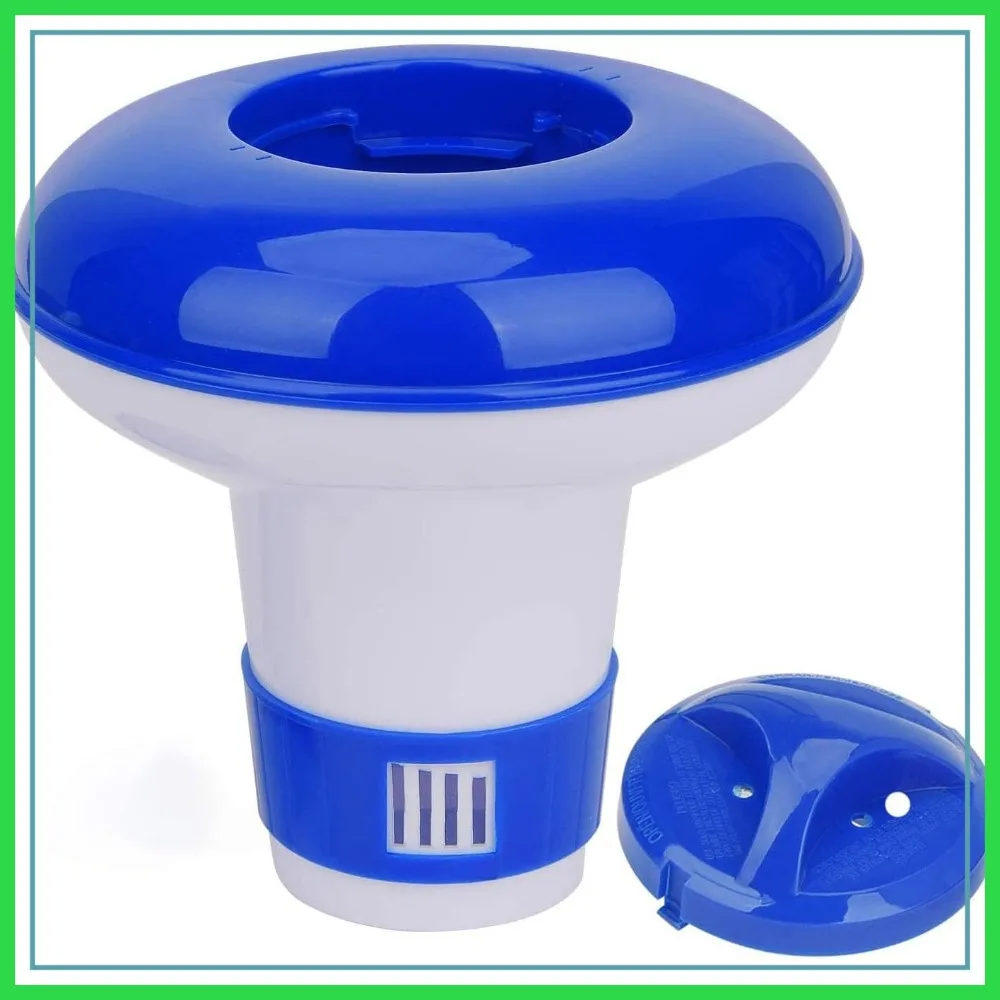 Floating Mini Spa Chemical Dispenser for 1 Inch Tablets, Hot Tub & Pool