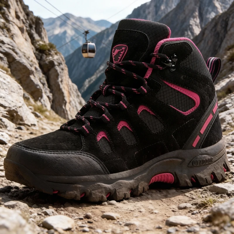 

Горячая распродажа: Женские походные ботинки из кожи, водонепроницаемые, нескользящие, для активного отдыха, кемпинга, треккинга и альпинизма.