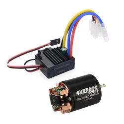 SURPASS HOBBY-Motor cepillado 540, 13T, 17T, 21T, 23T, 27T, 35T, 45T, 55T, 80T y 60A, ESC 5V/2A BEC para coche de carreras todoterreno RC 1/10, camión