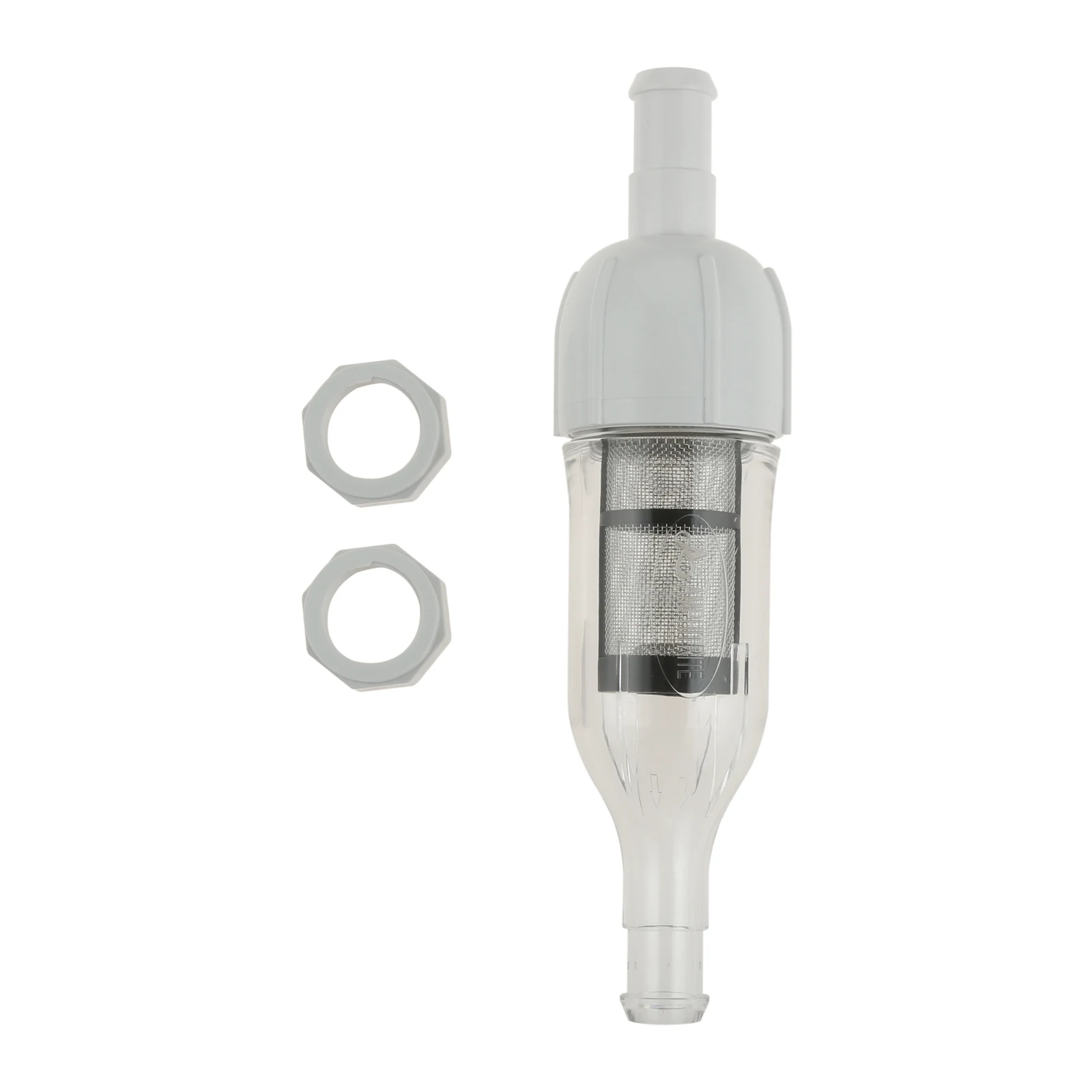Limpiador de piscinas en línea, filtro 48-080, 2 tuercas de manguera de alimentación de piezas, reemplazo D15 para Zodíaco Polaris Vac-Sweep 280, 380, 3900, 480 PRO, 1 unidad