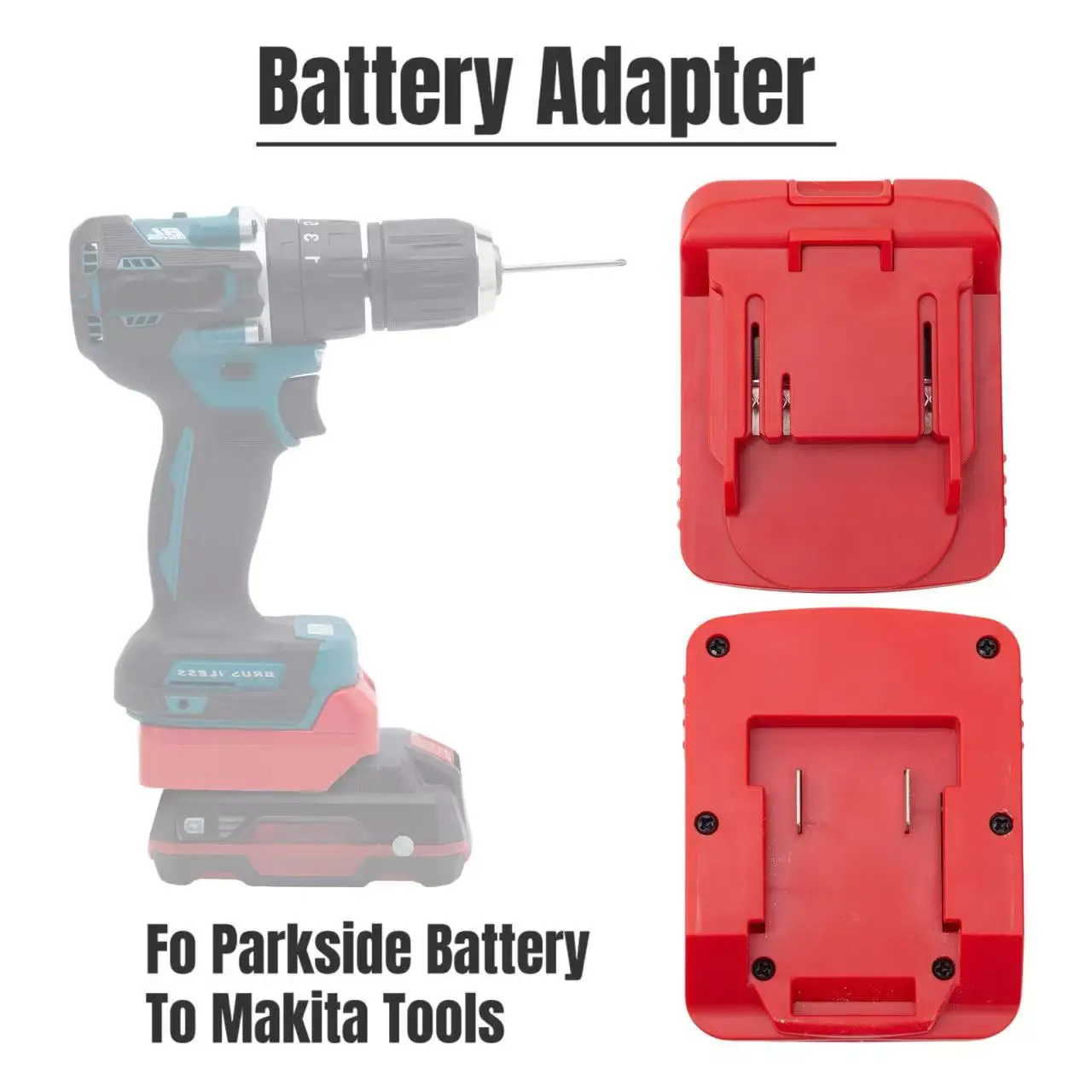 Converter Battery Adapter For Lidl Parkside X20V   Lithium To Makita BL Brushless Tools (Not include tools and battery)