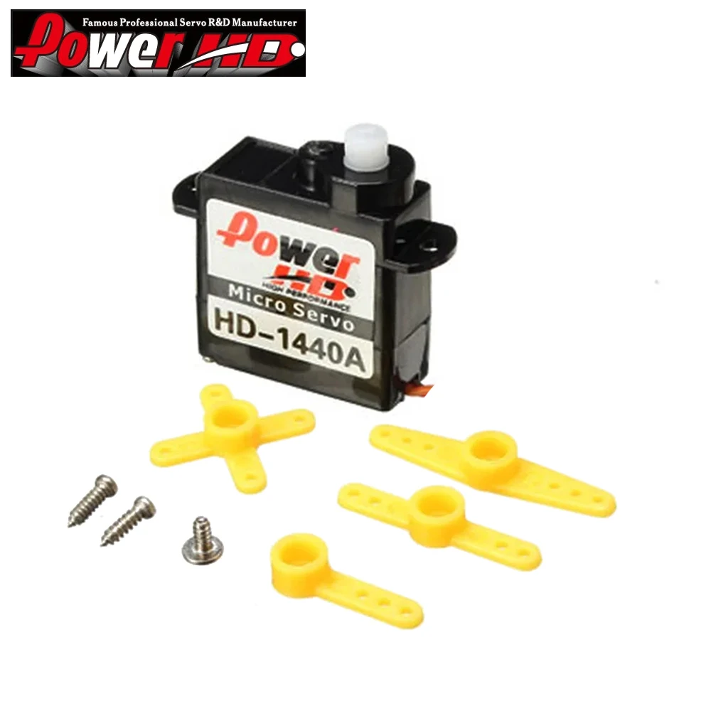 Power Hd HD-1440A 4.8-6.0V 0.8Kg Micro Mini Analoge Servo Compatibel Met Futaba/Jr Voor Rc Auto Voertuig Robot Vliegtuig Accessoires