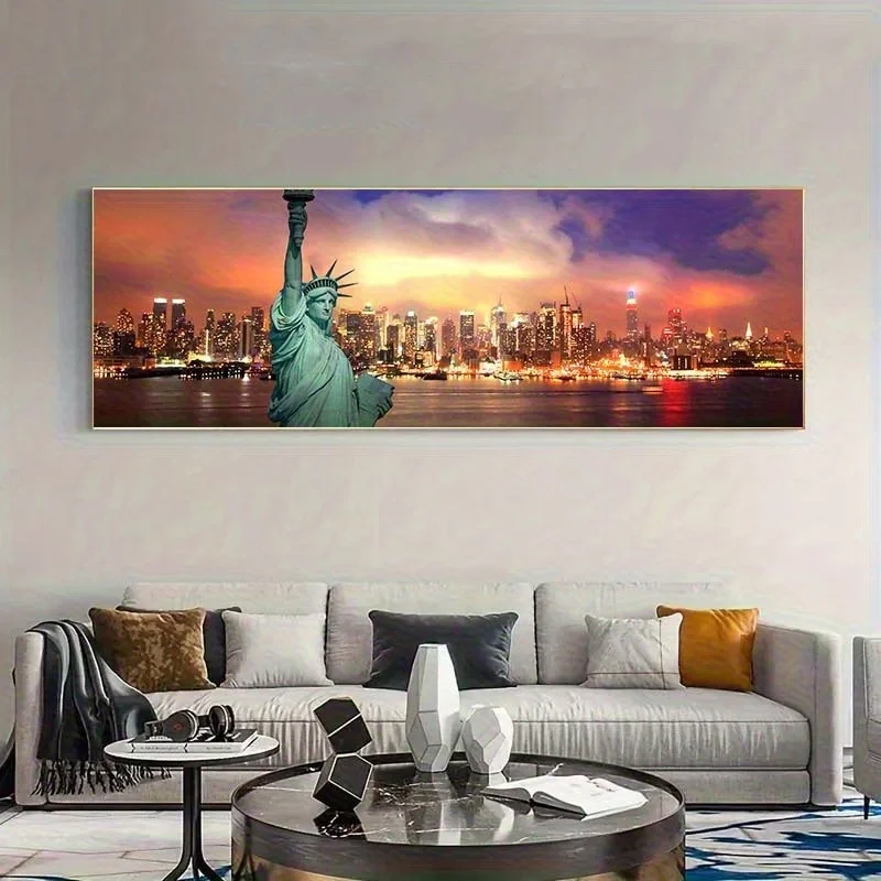 Nowoczesny krajobraz nocnego N – Art And Craft New York recenzja i cena