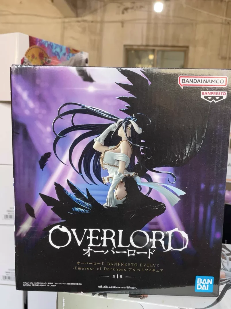 

100% оригинальная коллекционная фигурка Banpresto OVERLORD EVOLVE-Empress of Darkness Albedo из ПВХ, модель игрушки-куклы.