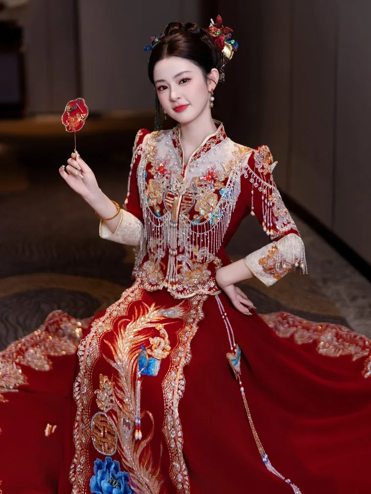 New wedding dress Chinese-style Chinese style