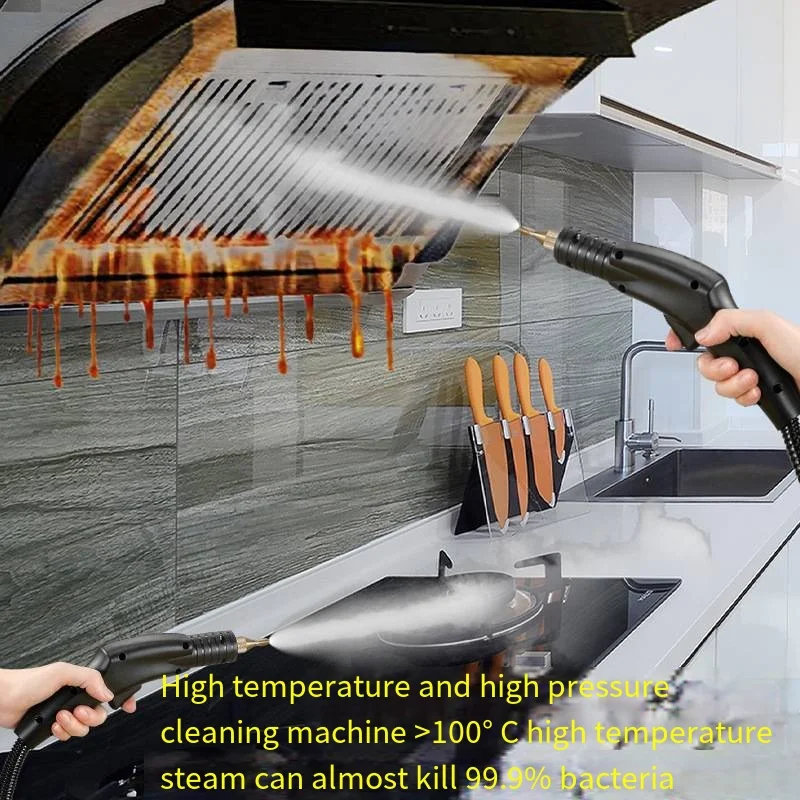 Household High-Temperature Steam Cleaning Machine, Commercial Cleaning Tool For Air Conditioning Range Hood Engine    192