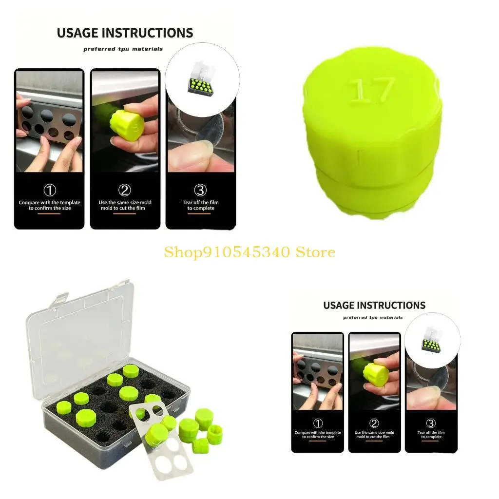 U2JA Plastic Film Cutting Vinyls Wrap Tool 16-22Mm Car Radars Cutting Tool