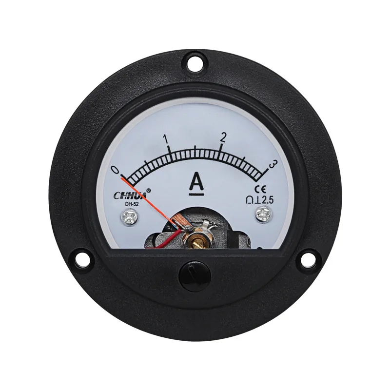 DH-52 DC AC Ammeter 1A 2A 3A 5A 10A 15A 20A 30A 50A 100A 200A 250A 300A 400A 500A Pointer Meter Current Meter