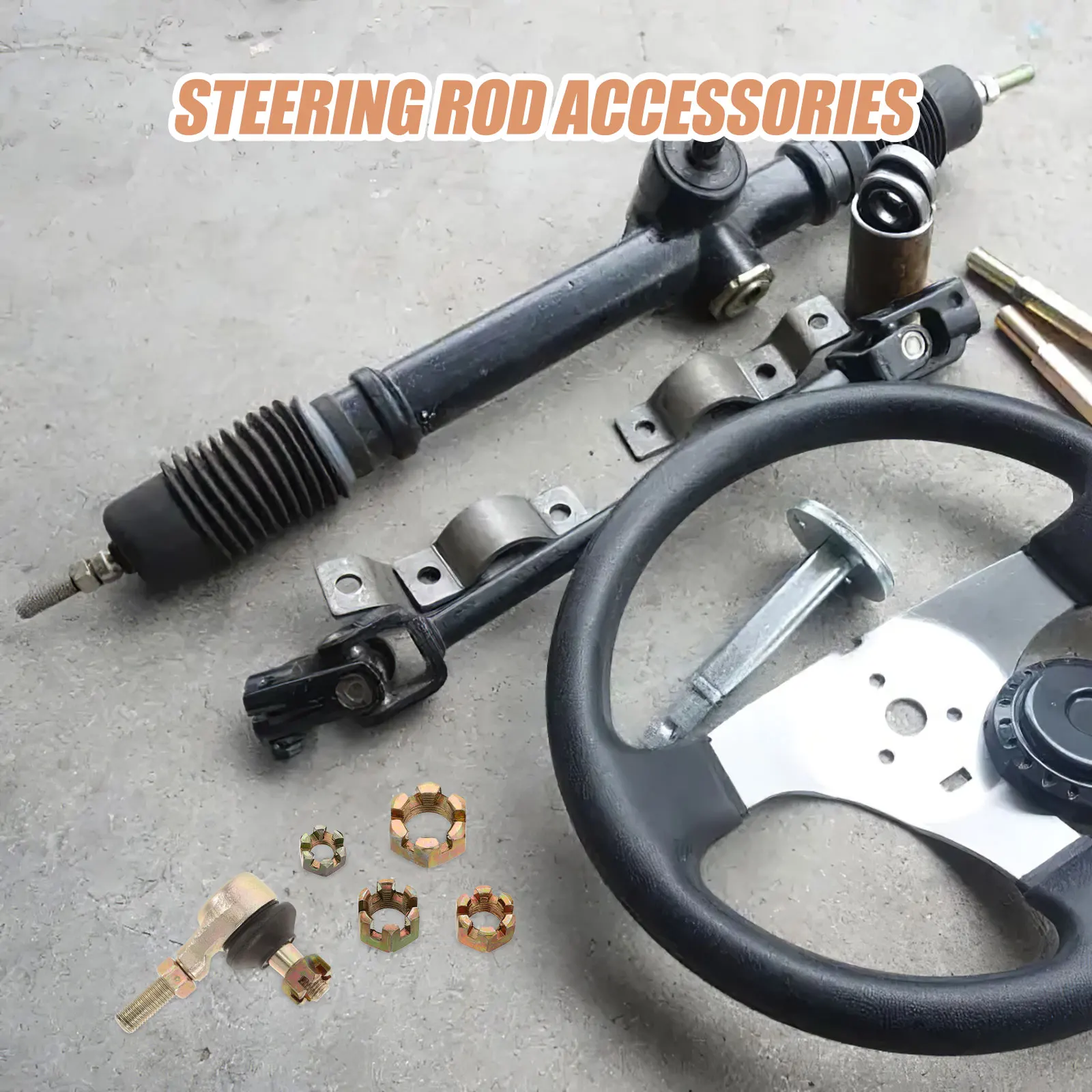 

5pcs Motorcycle Accessories Dirt Bike Fork Covers Fishing Spinning Knob Castle Nut Tools Steering Stem Kit 8 10 12 14 16 MM