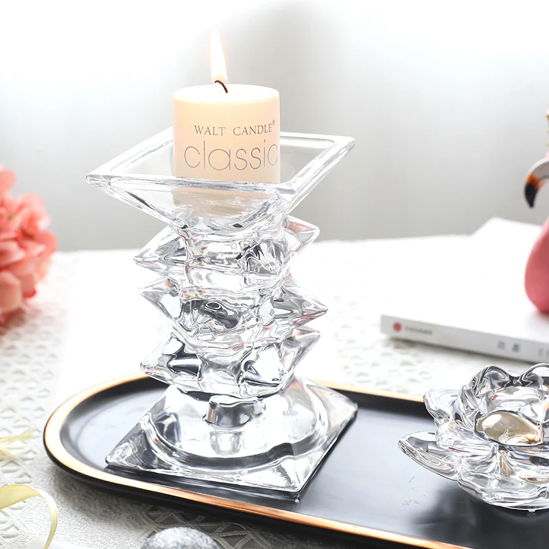 

Modern Nordic Candle Holders Glass Accent Living Room Party Candle Holders Creative Unique Party Candles & Holders Castiçal Lszt