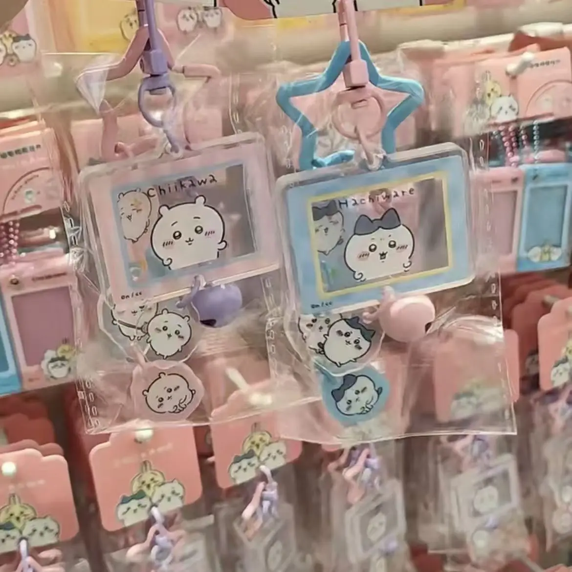Kawaii Cartoon Chiikawa Acrylic Keychain Hachiware Usagi Couple Best Friend Backpack Good-looking Decoration Accessories Gifts view 3