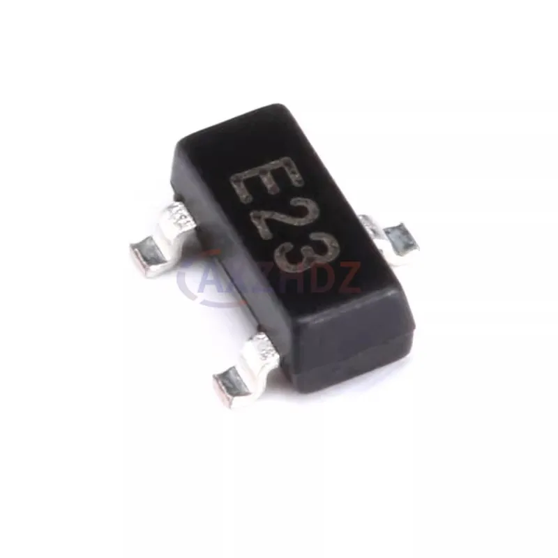 100PCS DTC143ZCA E23 DTC143ECA 23 DTA143ECA 13 SOT-23 50V 100mA 200mW DTC143 NPN SMD Digital Transistors Built-in Resistors