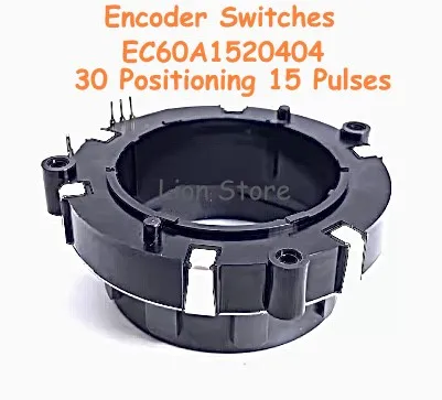 Codificador de eje hueco ALPS EC60A1520404, 30 posicionamiento, 15 pulsos, 10 unidades por lote