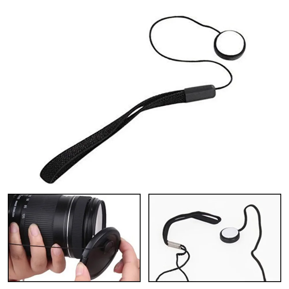 1/5/10Pcs Lens Cover Anti-lost Rope DSLR SLR Camera Anti-Lost String Cap Holder Strap Lens Cover Lanyard Strap Prevent Loss