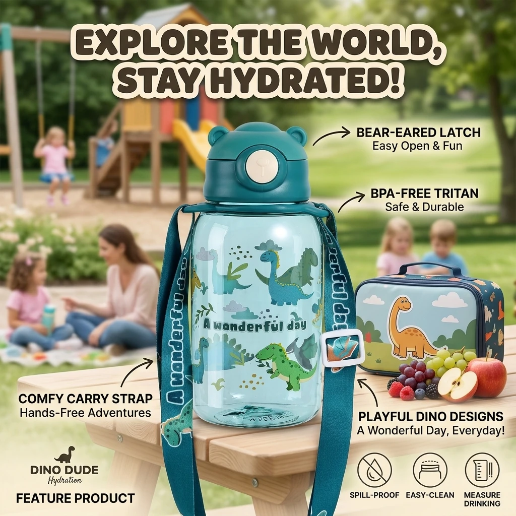 Baby Food Hipp - 1PC Kids Water Sippy Cup Kids