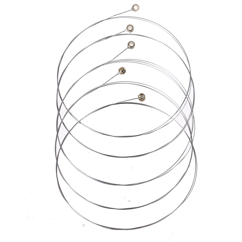 5 Pcs Tone steel strings E-1 for acoustic guitar String deliver fine E-1 tone and perfect for acheiving a folk music
