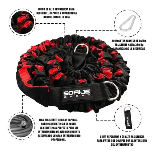 フットボールトレーニング器具のレジスタンスバンドはパフォーマンスを向上させます