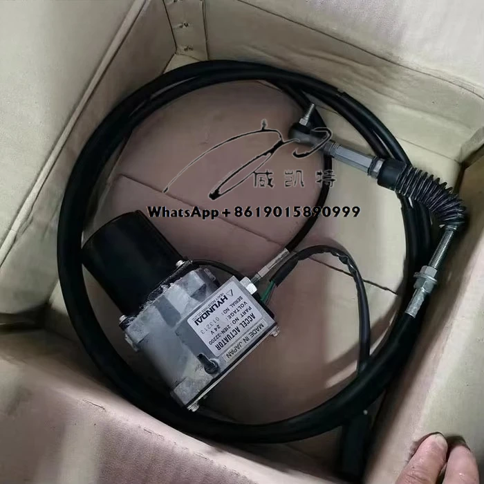 

High Quality for Hyundai Excavator Spare Parts R130-5 R220-5 R160LC-3 R290LC-7 Throttle Motor 21EN-32200