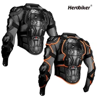 HEROBIKER-Chaqueta de Motocross para hombre, armadura corporal para motocicleta, protección para montar en bicicleta, S-5XL de protección