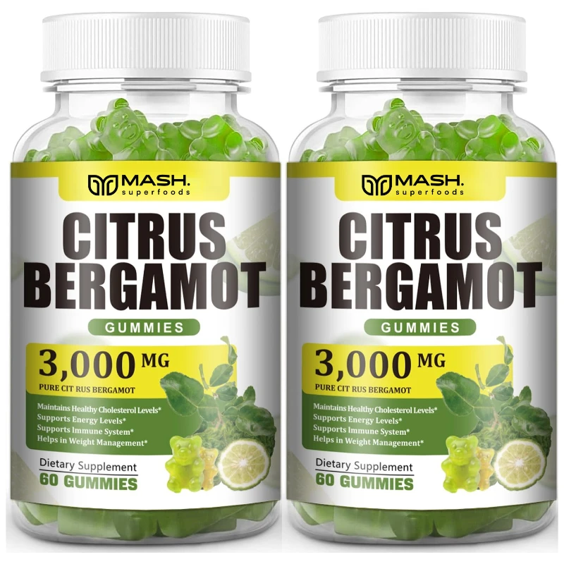 

Citrus Bergamot Extract - Supplement for Heart, Immune System Support, and Healthy Aging - Pure, Vegan Bergamot Capsules