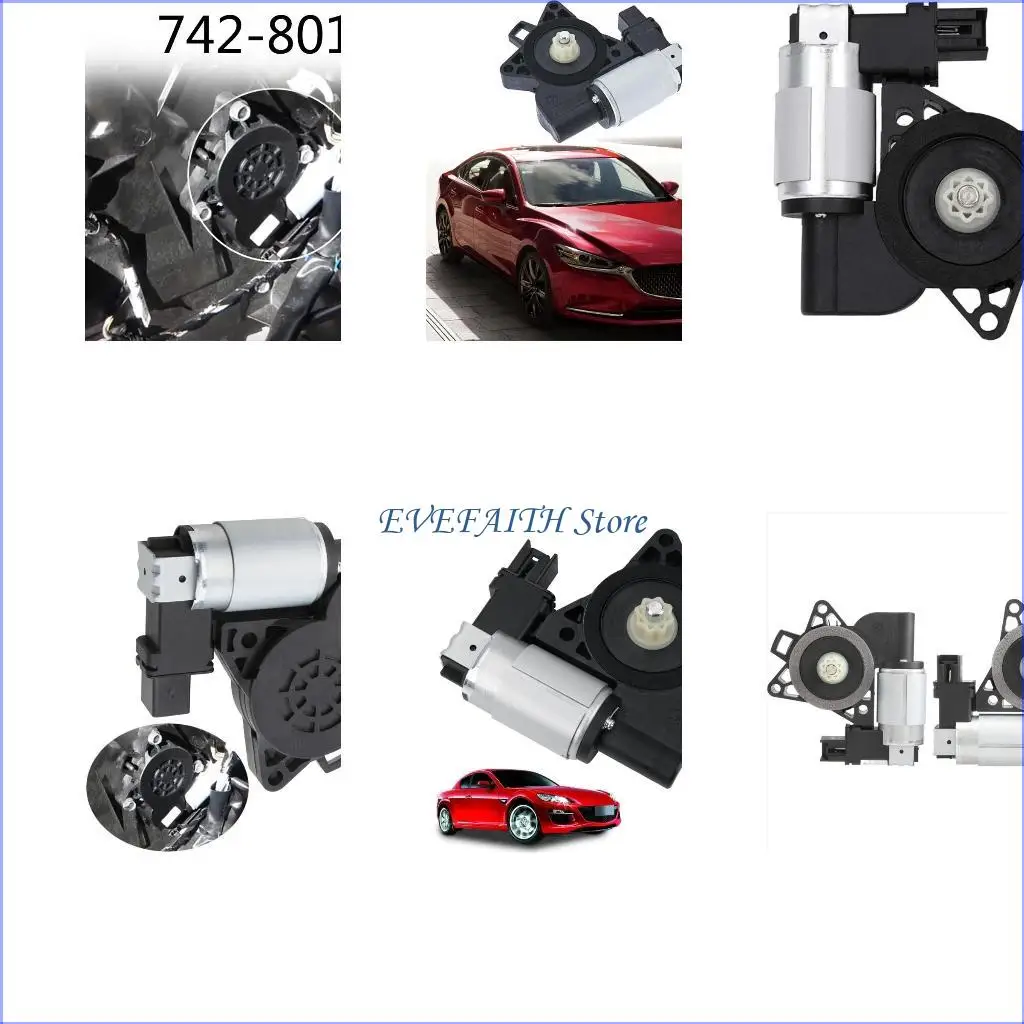

124B enhances Power Window Motor Electric Window Regulator Left/Right Side Window Motor 742-801/742-802 Replacements for