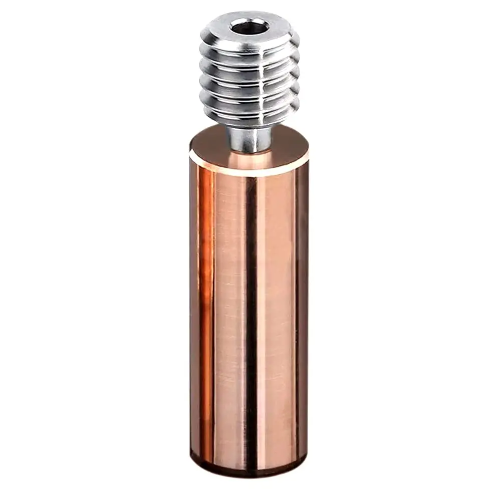 Copper Titanium TC4 Throat High Temperature for Creality 3D Printer CR10 S4 S5 Ender 3 V2 Ender3 Pro All Metal Bimetal Heatbreak