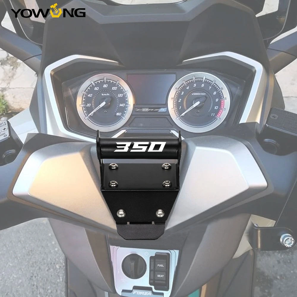 Motorcycle For Honda Forza 350 300 125 250 NSS Forza250 Forza300 Forza350 Smart Phone Holder Stand GPS Navigation Plate Bracket