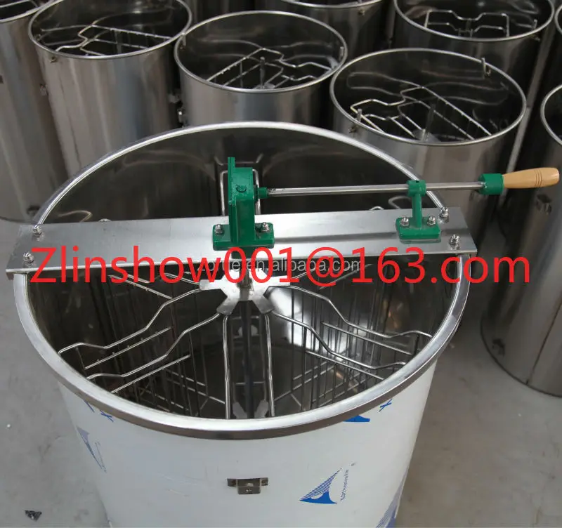 Manual Grade Beekeeping Equipment Stainless Steel Honey Centrifuge Honey Extractor