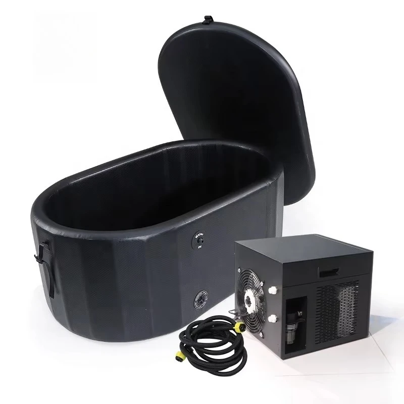 375W‑750W Air & Water Cooling Cold Plunge Chiller for Home Use Ice Bath Tub