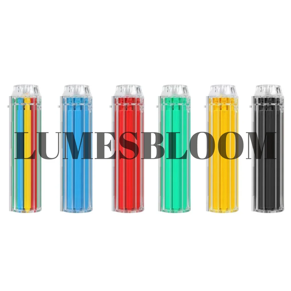 6mm Plastic Cigarettes Smoking Accessories 1PC Manual Tobacco Rolls Side Twist Hand Crank Case Spices Cooking Tool