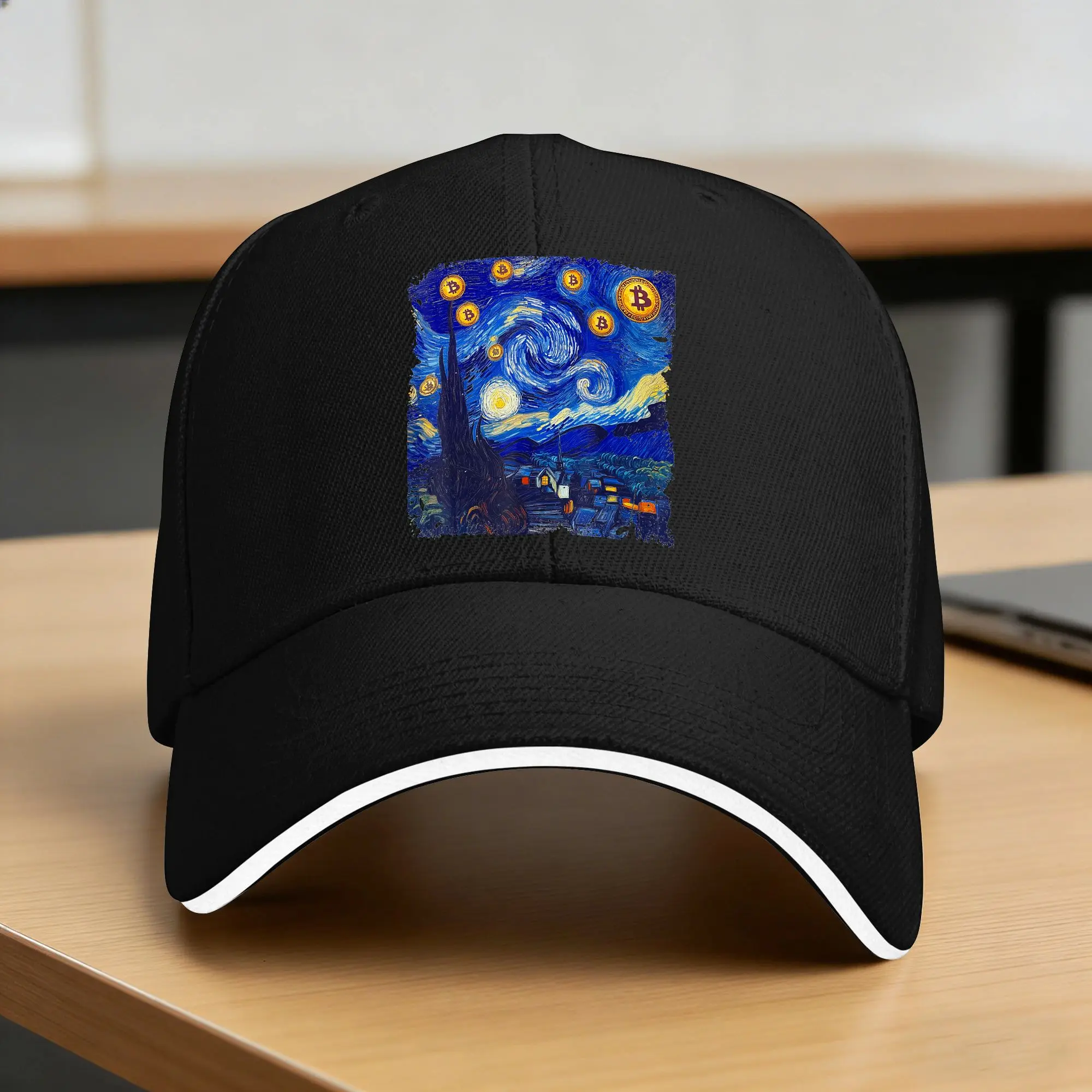 Bitcoin Crypto Baseball Cap  Casual Trucker Hat Summer Unisex-Teens Outdoor Sports Baseball Caps