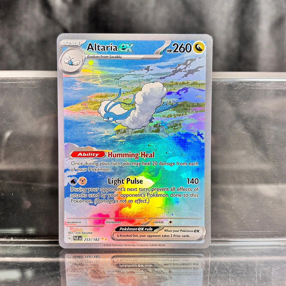 Holographic Game Trading Collection PTCG Proxy Cards Charizard Pikachu Mew EX Singl PKM Folienkarten Gengar VMAX Skyridge (SK)