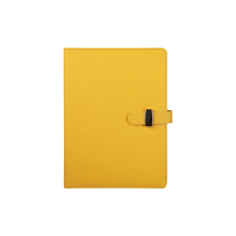 

E65E Leather Notebook Refillable Hardcover Journal With 6 Rings Leather Binder Covers for Writing Journaling 160 Pages Lined