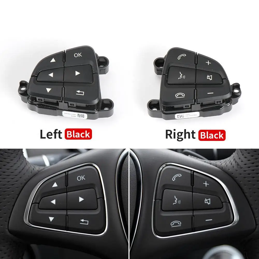 

Car Steering Wheel Menu Control Switch Buttons For Mercedes Benz A B GLS GLE Class W176 W117 W218 W166 W292 W156 W246 W231 W156